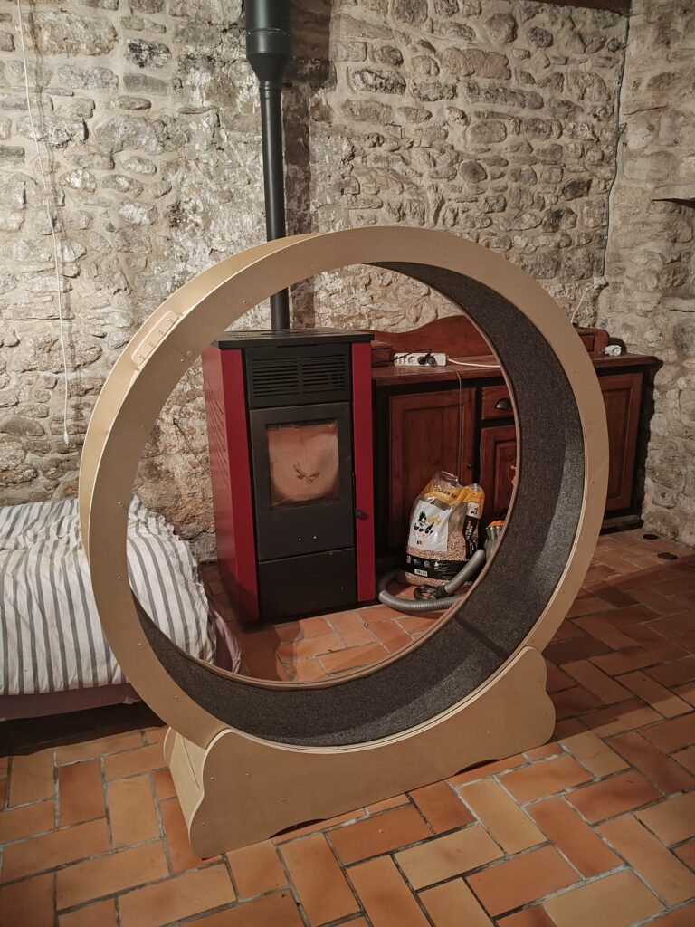 roue pour chat