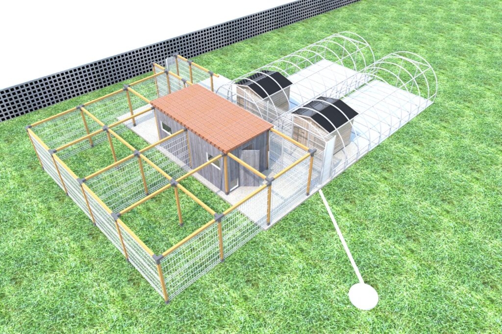 plan pour enclos pour chats